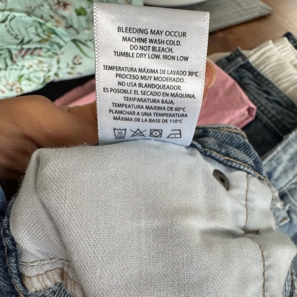 Hidden los angeles cutoff denim jean shorts boutique size M y2k H - Picture 4 of 8